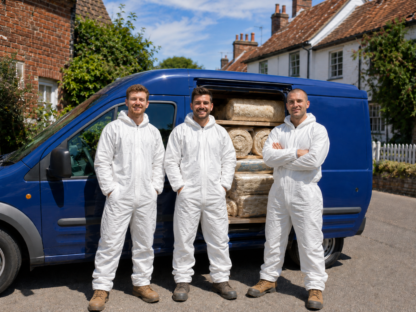 The Bradford Loft Insulation team at work
